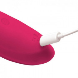 Ultimate Rabbits No2 - Vibratore con Stimolazione del Clitoride Pink, Ricaricabile