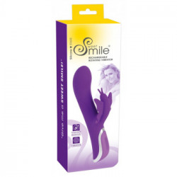 Sweet Smile Rechargeable Rotating - Vibratore con Stimolazione del Clitoride Violet, Circolare, Ricaricabile
