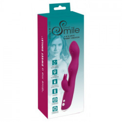 Sweet Smile A & G Spot Rabbit - Vibratore Flessibile Punto G, Richiede Batterie
