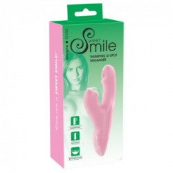 Sweet Smile Thumping G-Spot Massager - Vibratore Flessibile Punto G, Impermeabile, Ricaricabile