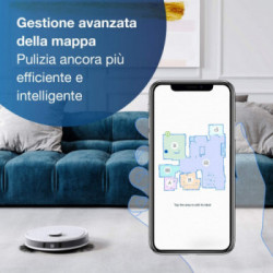 Ecovacs DEEBOT N8 Pro - Robot Aspirapolvere e Lavapavimenti, Pulizia Profonda, Adatto per Case con Animali