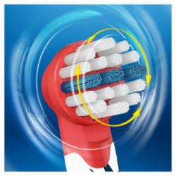 Oral-B 80352667 testina per spazzolino 3 pz Blu, Bianco