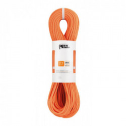 Petzl R22BO 060 Paso Guide Arancione 60 m - Mezza corda da 7,7 mm con trattamento Guide UIAA Dry per l’alpinismo tecnico