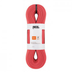 Petzl R34AC 070 Arial 9,5x70m Rosso - Corda singola leggera e resistente con trattamento Duratec Dry