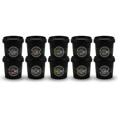 Bembo - BBQ Rubs Gran Degustazione – Set da 10