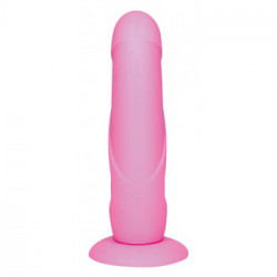 Sweet Smile Switch - Strap On con Dildo in Silicone, Colore Rosa, 16 cm, Ø 3,7 cm