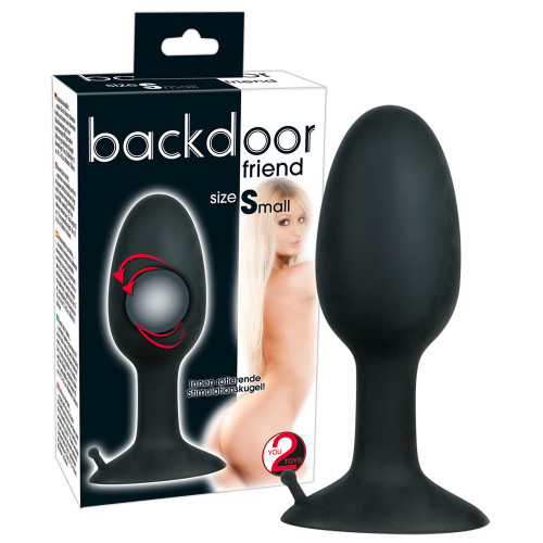 Backdoor Friend - Plug Anale in Silicone, Sfera...