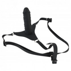 You2Toys Silicone Strap - Strap On con Dildo Realistico, 17 cm, Ø 4,3 cm