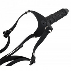 You2Toys Silicone Strap - Strap On con Dildo Realistico, 17 cm, Ø 4,3 cm