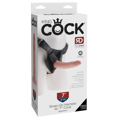 King Cock Strap - Strap On con Dildo...