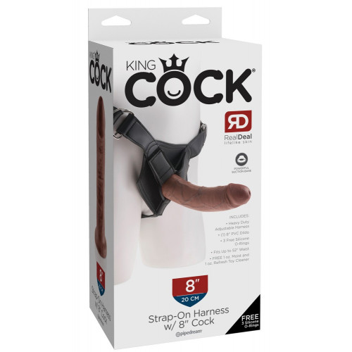 King Cock - Strap On con Dildo Realistico,...