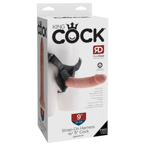 King Cock - Strap On con Dildo Realistico,...
