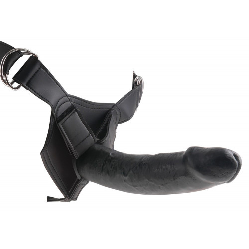 King Cock Strap 9 Dark - Strap On con Dildo...