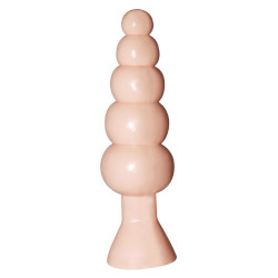 Orion - Plug Anale, Dildo, Sfere Flessibili, Color Pelle , Lungo, 20 CM