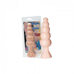 Orion - Plug Anale, Dildo, Sfere Flessibili, Color Pelle , Lungo, 20 CM