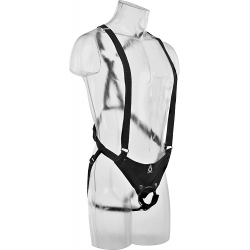 King Cock Hollow 12 Suspender - Strap On con...
