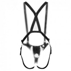 King Cock Hollow 12 Suspender - Strap On con Dildo Realistico
