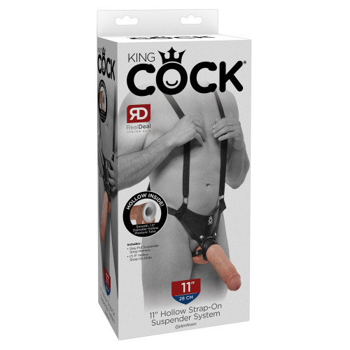King Cock - Strap On con Dildo Realistico,...