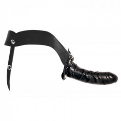 Fetish Fantasy For Him or Her Hollow - Strap On con Dildo Realistico, Nero, 15 cm, Ø 3,5 cm