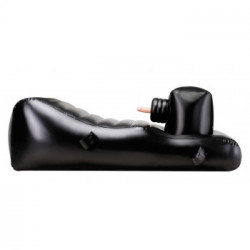 NMC Louisiana Lounger - Sdraio Gonfiabile con Adattatore per Dildo, Telecomando, Funzione Shock, Richiede Batterie