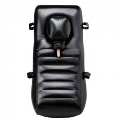 NMC Louisiana Lounger - Sdraio Gonfiabile con Adattatore per Dildo, Telecomando, Funzione Shock, Richiede Batterie