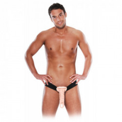 Fetish Fantasy Flesh Hollow 10 - Strap On con Dildo Realistico, 16,5 cm, Ø 3,5 cm