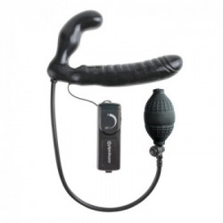 Fetish Fantasy Series Deluxe Vibrating Penetrix - Strap On con Vibrazione, Dildo Gongiabile, Richiede Batterie