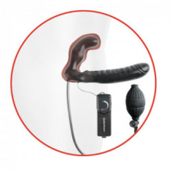 Fetish Fantasy Series Deluxe Vibrating Penetrix - Strap On con Vibrazione, Dildo Gongiabile, Richiede Batterie