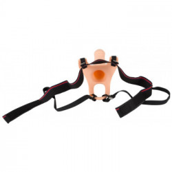 You2Toys Silicone Strap 6 Large - Strap On con Dildo Realistico