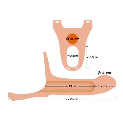 You2Toys Silicone Strap 6 Large - Strap On con...