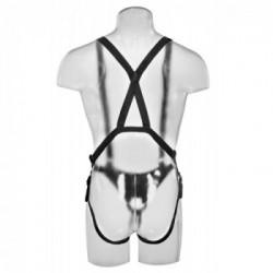 King Cock Hollow 10 Suspender - Strap On con Dildo Realistico
