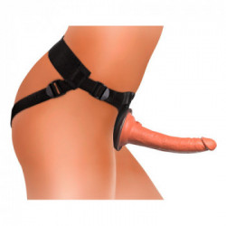 King Cock Elite Comfy Silicone Body Dock Kit - Strap On con Dildo Realistico