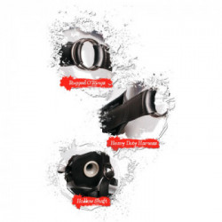 Fetish Fantasy Extreme Extreme Hollow - Strap On con Dildo Realistico, 18 cm, Ø 7 cm