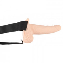 You2Toys Vibrating Sleeve - Strap On con Vibrazione, Dildo Realistico, Ricaricabile