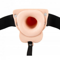 You2Toys Vibrating Sleeve - Strap On con Vibrazione, Dildo Realistico, Ricaricabile