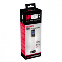 Mister Bonert - Pompa per il Pene Automatica, Stimolante, Rinforzante, Lungo, Ricaricabile