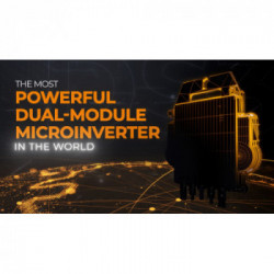 APsystems Doppio microinverter APS DS3-L a 730W