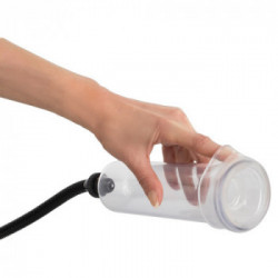 Bang Bang - Pompa per il Pene, Valvola di Sicurezza, Trasparente, Potenziante, Lunga 20.2 CM