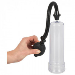 Bang Bang - Pompa per il Pene, Valvola di Sicurezza, Trasparente, Potenziante, Lunga 20.2 CM