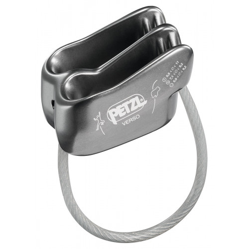 Petzl D019AA00 VERSO Grigio -...
