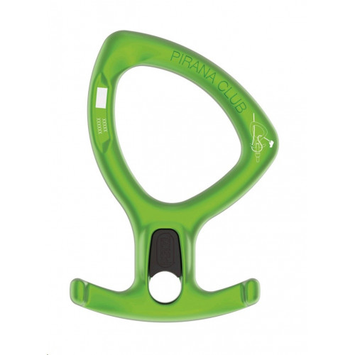 Petzl D005BA00 PIRANA CLUB Verde - Discensore...