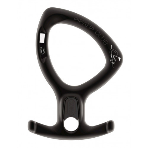 Petzl D005BA01 PIRANA CLUB Nero - Discensore...