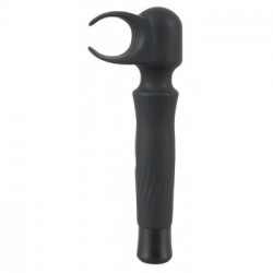  Rebel Men's - Massaggiatore con Pinze, Vibratore, Nero, Silicone
