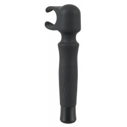  Rebel Men's - Massaggiatore con Pinze, Vibratore, Nero, Silicone