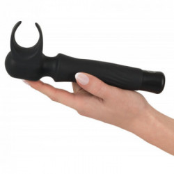  Rebel Men's - Massaggiatore con Pinze, Vibratore, Nero, Silicone