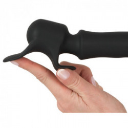  Rebel Men's - Massaggiatore con Pinze, Vibratore, Nero, Silicone