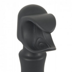  Rebel Men's - Massaggiatore con Pinze, Vibratore, Nero, Silicone