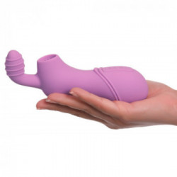 Fantasy For Her - Vibratore da Appoggio, Diverse Modalità, Ricaricabile, Silicone, Viola