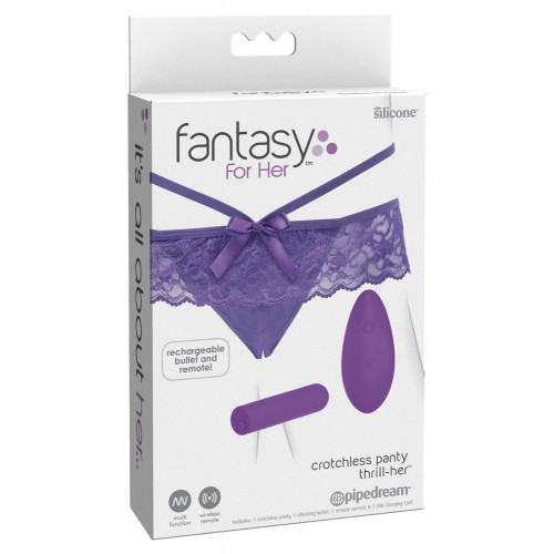 Fantasy For Her - Slip con Vibratore Mini, in...