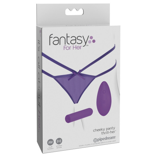 Fantasy For Her - Slip con Vibratore Mini,...